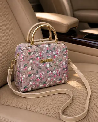 Women's Leather Plain Shoulder Bag