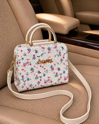 Women's Leather Plain Shoulder Bag