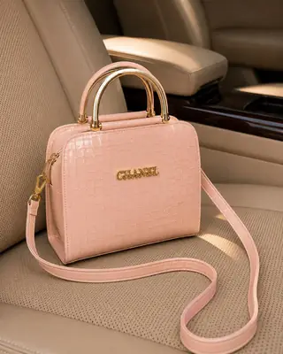 Women's Leather Plain Shoulder Bag