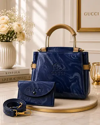 Women's Leather Printed Shoulder Bag