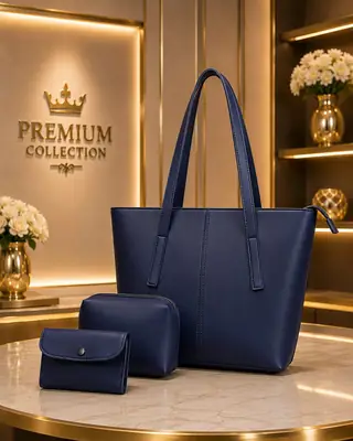 Women's Leather Plain Shoulder Bag thumbnail 2