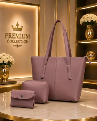 Women's Leather Plain Shoulder Bag thumbnail 2