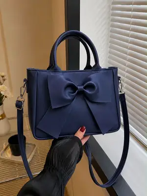 Women's Leather Plain Shoulder Bag