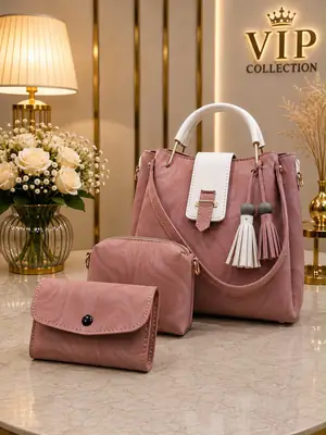 Women's Leather Plain Shoulder Bag