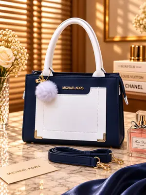 Women's Leather Plain Shoulder Bag
