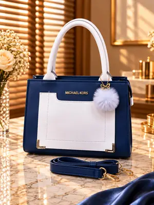 Women's Leather Plain Shoulder Bag