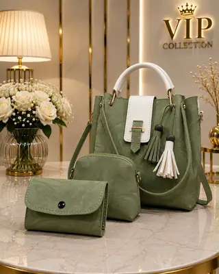 Women's Leather Plain Shoulder Bag