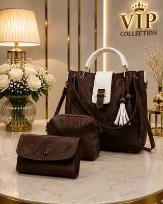 Women's Leather Plain Shoulder Bag
