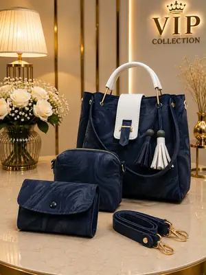 Women's Leather Plain Shoulder Bag