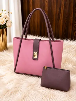 Women's Leather Plain Shoulder Bag
