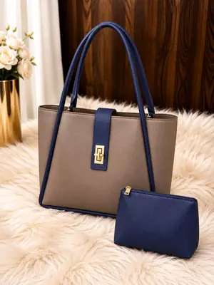 Women's Leather Plain Shoulder Bag