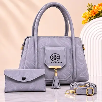 Women's Leather Plain Shoulder Bag