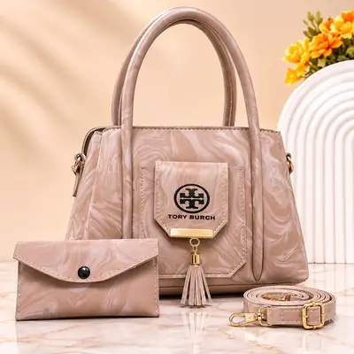 Women's Leather Plain Shoulder Bag
