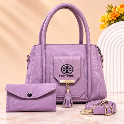 Women's Leather Plain Shoulder Bag