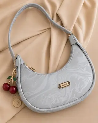 Women's Leather Printed Hand Bag