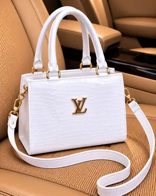 Women's Leather Printed Hand Bag