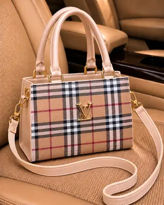 Women's Leather Printed Hand Bag