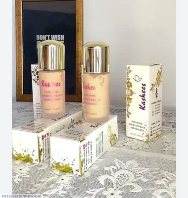 Kashees High Coverage Liquid Foundation 100ml Multicolor Shades thumbnail 1