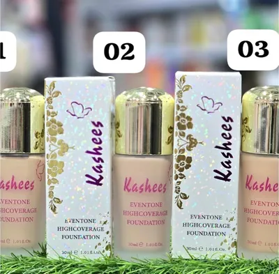 Kashees High Coverage Liquid Foundation 100ml Multicolor Shades thumbnail 2