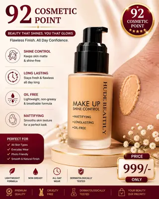 Hudebeaitly  Makeup Shine Control Foundation? thumbnail 4