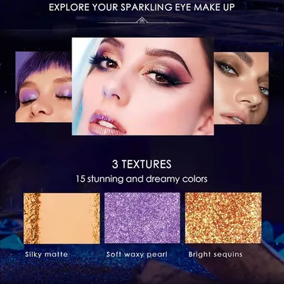Matte And Glitter Eyeshadow Kit 100 g thumbnail 2