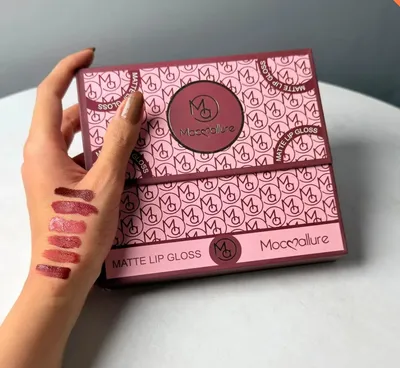 Nude Shades Lip Gloss Set 6 Pcs High Pigmented 100g thumbnail 2