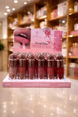 Multicolor Matte Lip Gloss Set of 6 Bold Coverage thumbnail 2