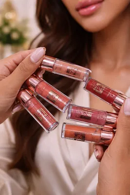Multicolor Matte Lip Gloss Set of 6 Bold Coverage thumbnail 4
