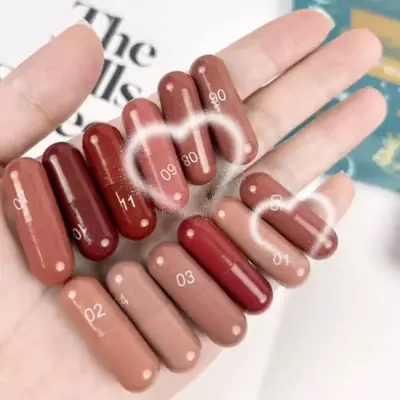 LMG Brother Mini Capsule Lipstick 12 Pcs pack thumbnail 2
