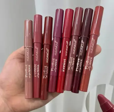 Hudamoji Lipstick Pencil 8 Pcs Set