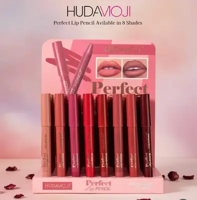 Hudamoji Lipstick Pencil 8 Pcs Set thumbnail 3