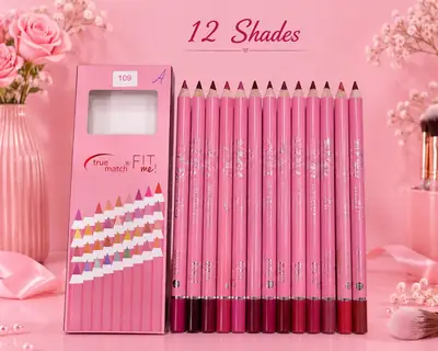 Hudamoji Lipstick Pencil 8 pcs set