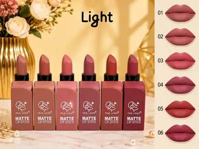 Bold Coverage Lipstick 100 g - 6 Pcs