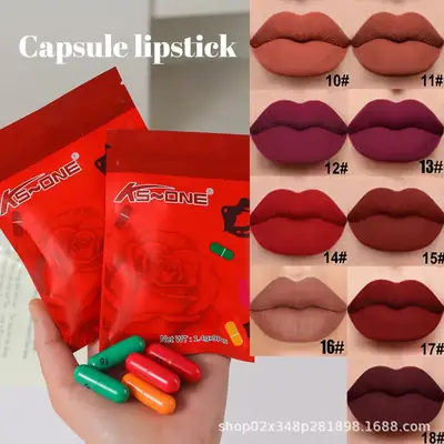 Ks One 9 Pcs Mini Lipsticks Hot Color