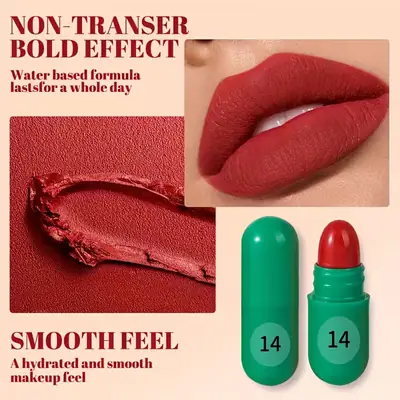 Ks One 9 Pcs Mini Lipsticks Hot Color thumbnail 4