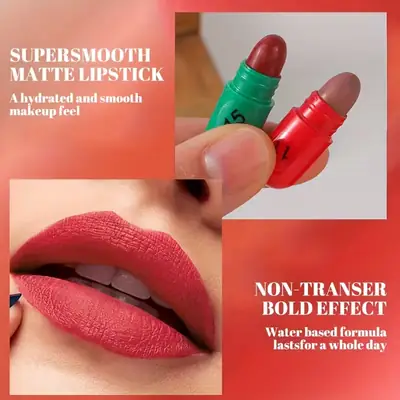 Ks One 9 Pcs Mini Lipsticks Hot Color thumbnail 6