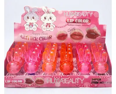 Huxia Beauty Teddy bear Lip Gloss