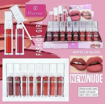 Bold Coverage Lip Gloss 200 g -8 Pcs