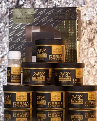 Derma Gold Facial Kit Whitening Cream 300g All Skin Types thumbnail 2
