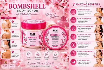 Whitening And Brightening Body Scrub 200 g thumbnail 3
