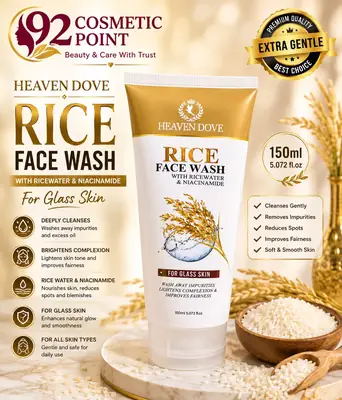 Whitening And Brightening Rice Face Wash 150 Ml thumbnail 2