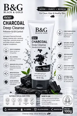 B&G Whitening Facewash 100 Ml thumbnail 2