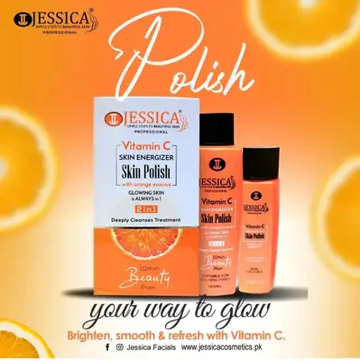 Whitening And Brightening Skin Polisher 200 Ml - 2 Pcs