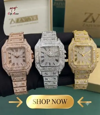 Luxury Iced Out Diamond Watches 