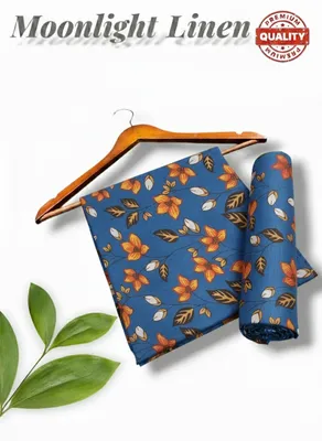 2 Pcs Women's Unstitched Printed Suit thumbnail 2