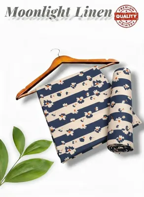 2 Pcs Women's Unstitched Printed Suit thumbnail 2