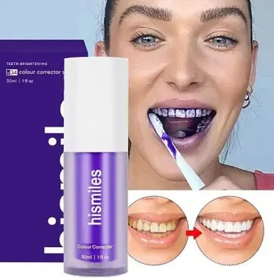 Hismile v34 Teeth Whitening Serum Toothpaste thumbnail 5