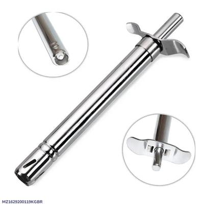 Stainless Steel Gas Lighter Battery Free Spark Proof thumbnail 6