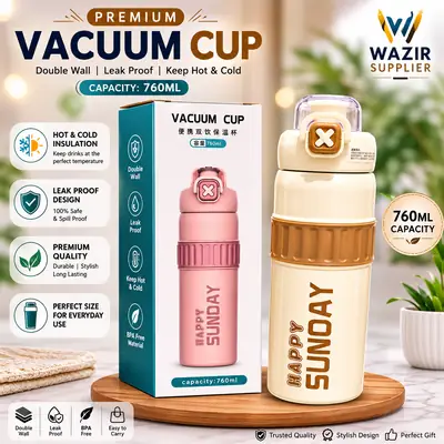 Vacuum Stainless Steel Water Bottle 760Ml