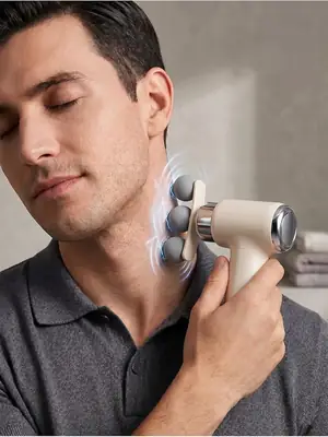 Portable Rechargeable Massage Fascial Gun thumbnail 2